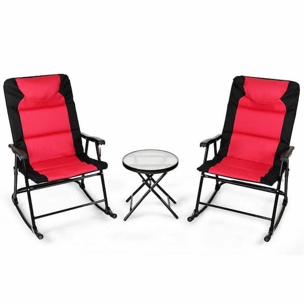 costway rocking chair set