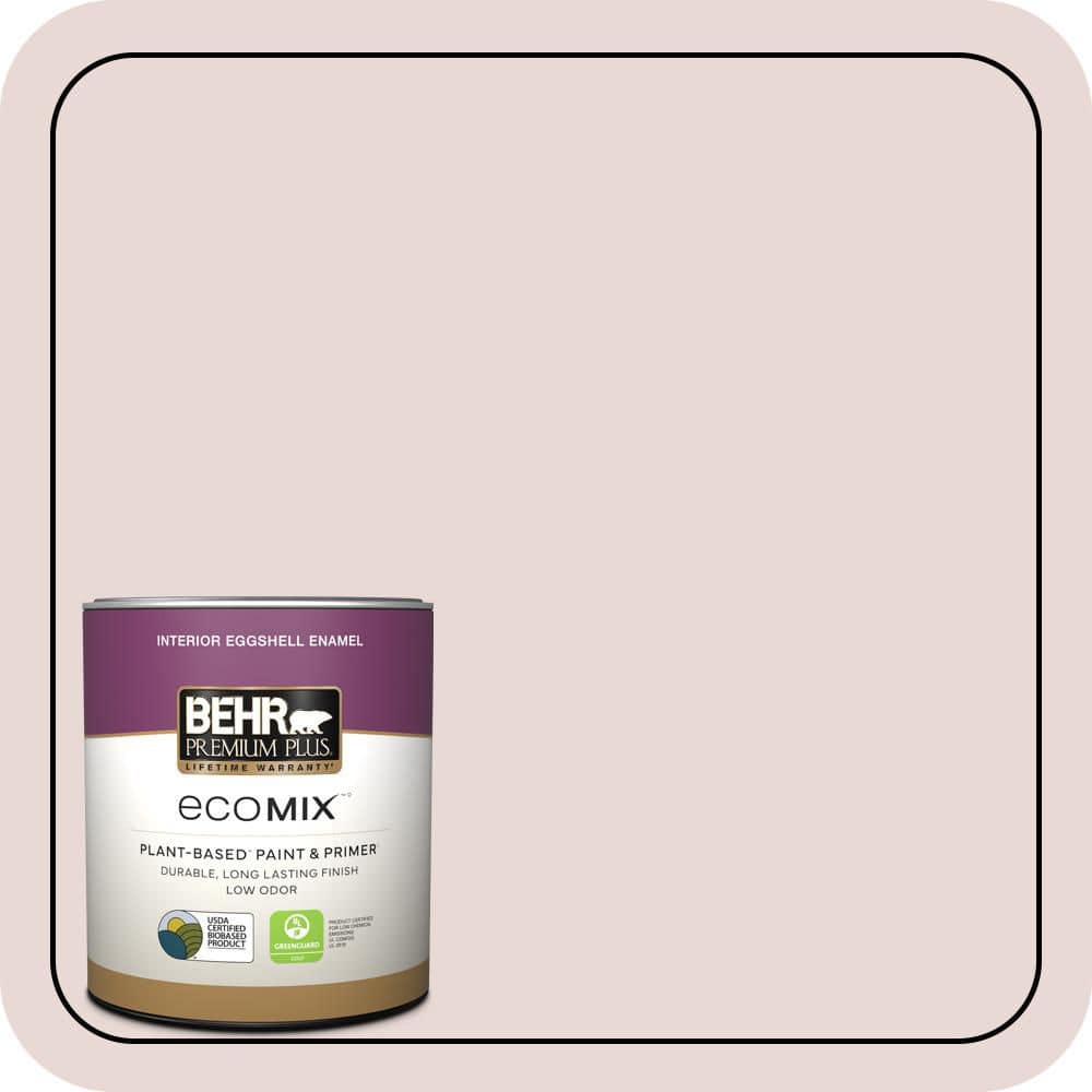 1 qt. #PPU17-07 Vienna Lace Eggshell Enamel EcoMix Plant-Based Interior Paint & Primer price history on PriceWatchPro