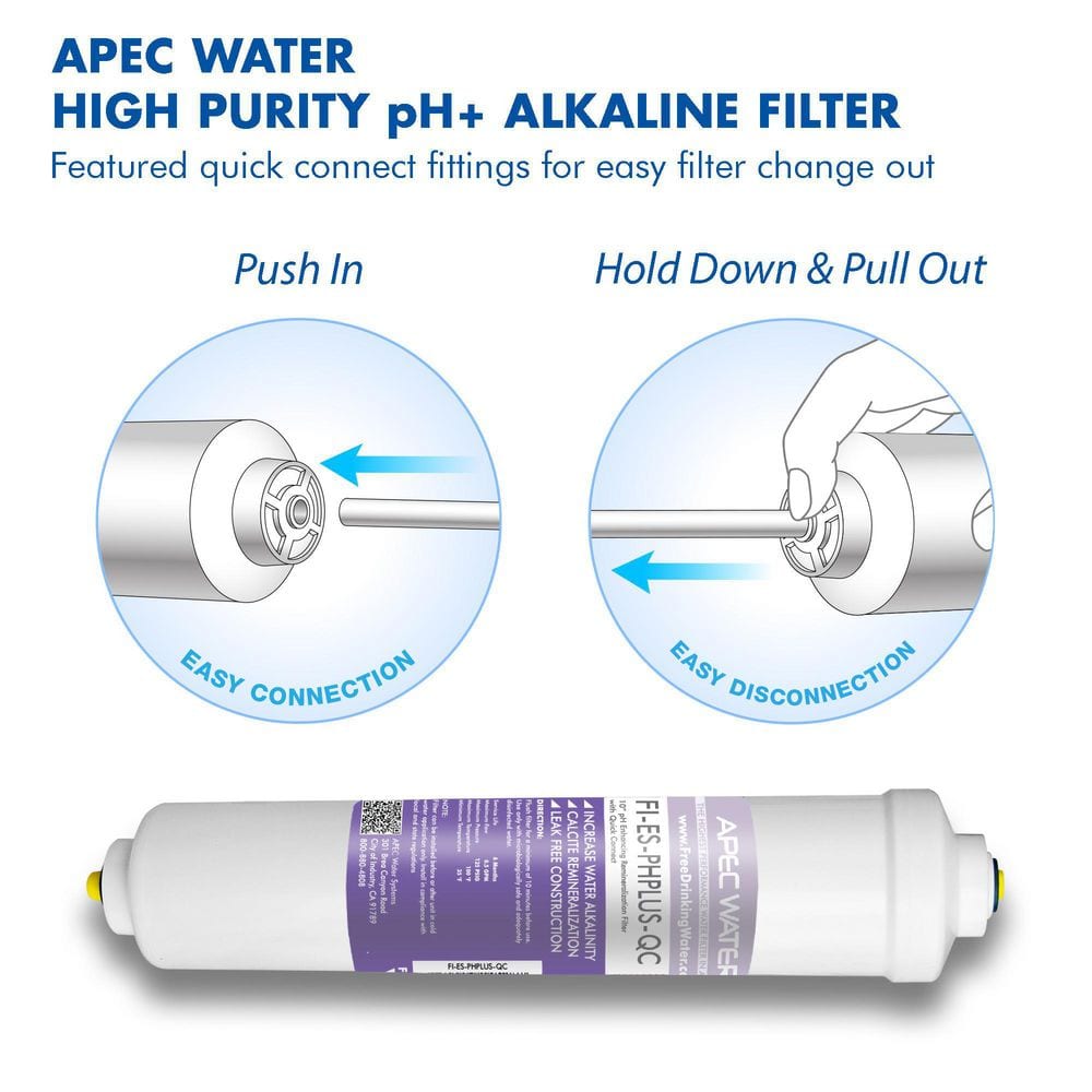 Essence Series Alkaline Under Sink Water Filter Set