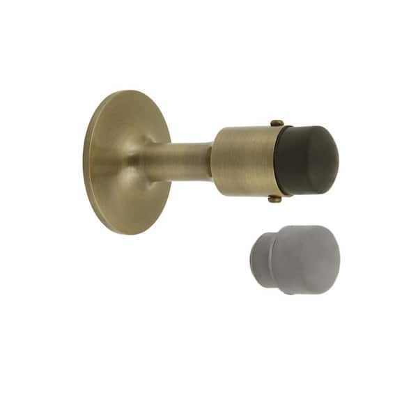idh by St. Simons Anqtique Brass Solid Brass Cup Door Stop