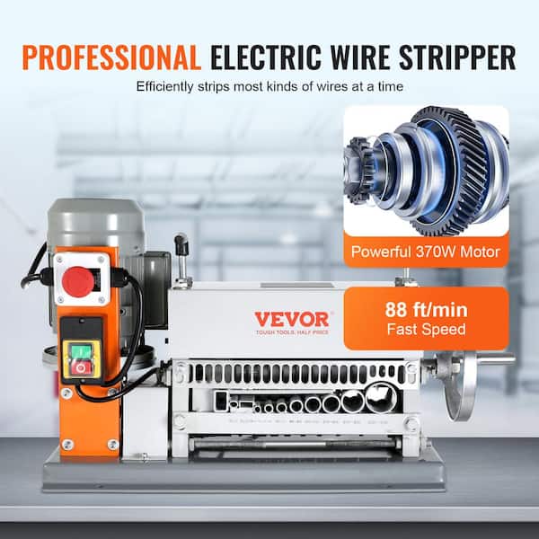 Wire Stripper Machine, Electric Wire Stripper Tool, Efficient Automatic  Wire Stripper Machine for Fast Stripping, Multifunctional Portable Metal