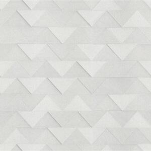 Matrix Silver Triangle Silver Wallpaper Sample