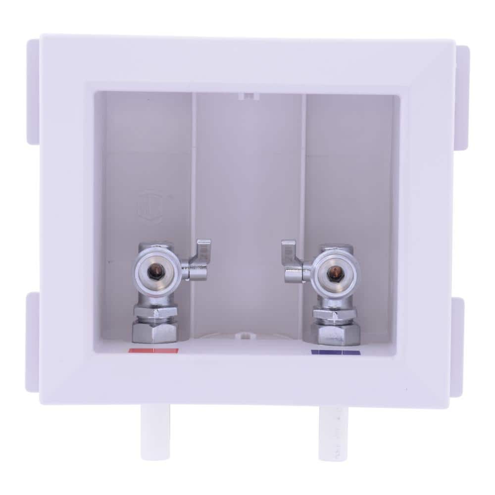 1/2 in. PEX x 3/4 in. Male Hose Thread Fire-Rated Washing Machine Outlet Box price history on PriceWatchPro
