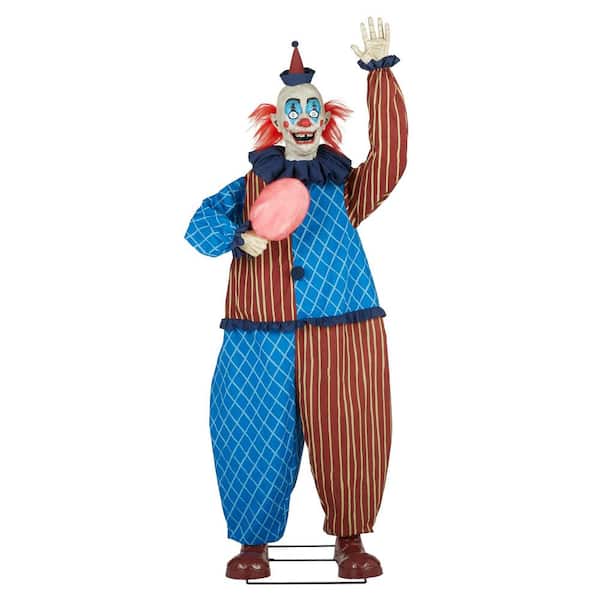 Home Accents Holiday 83 in. Life Size Animatronic Vintage Clown
