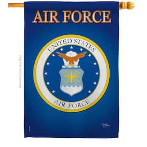 2.3 ft. x 3.3 ft. Air Force House Flag 2-Sided Armed Forces Decorative Vertical Flags