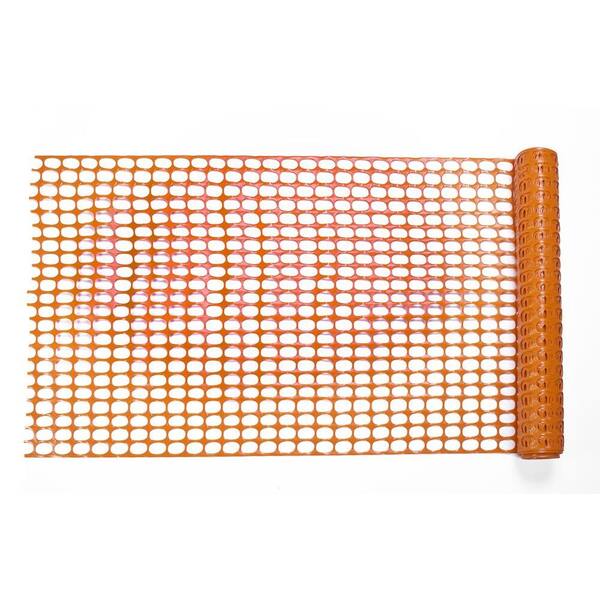 4 Ft X 100 Ft Orange Plastic Snow Fence 14973 48 The Home Depot 4 Ft X 100 Ft Orange Plastic Snow Fence 14973 48 The Home Depot