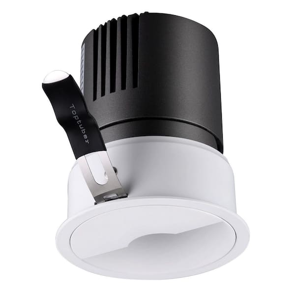 Architectural Series 3 in. Wallwasher Integrated LED Canless Recessed Light with Adjustable CCT (2-Pack)