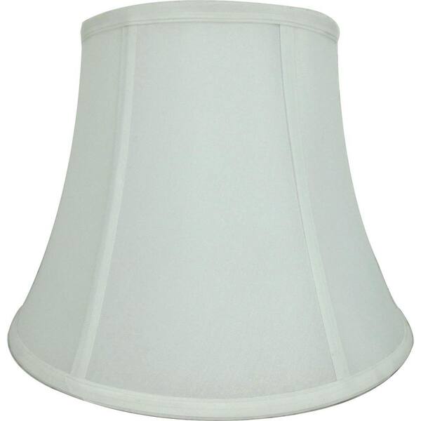 Hampton Bay Mix & Match White Round Bell Table Shade