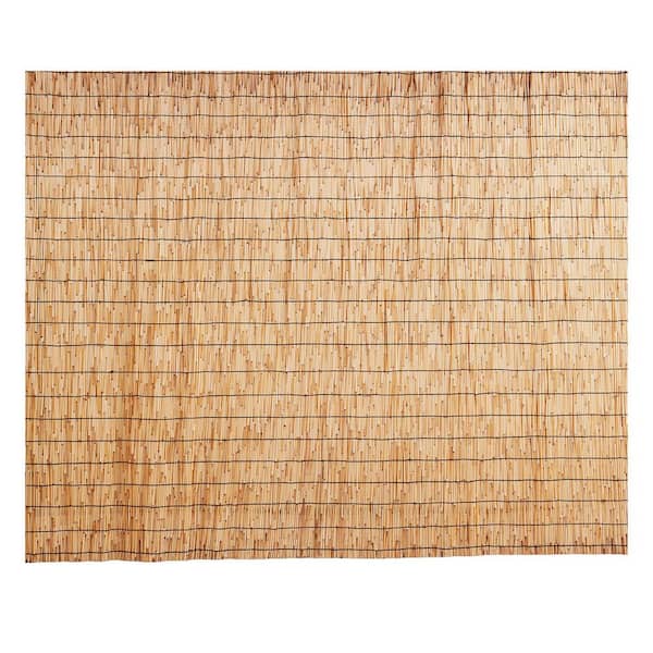Natural Reed Fence, 4 ft. x 16.4 ft. Reed Screen Curtain For Outdoor Backyard Patio, Backyard Garden Decorative Fence