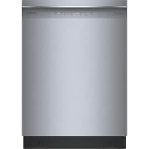 300 Series 24 in. Stainless Steel Front Control Built-In Dishwasher with Stainless Steel Tub and 3rd Rack