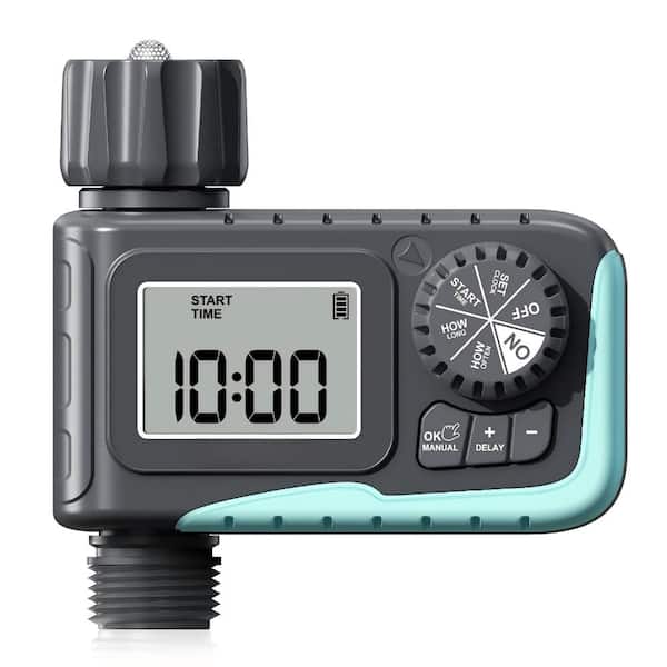 Digital Sprinkler Timer，Programmable，Rain Delay，1 Outlet TFL1735 - The ...