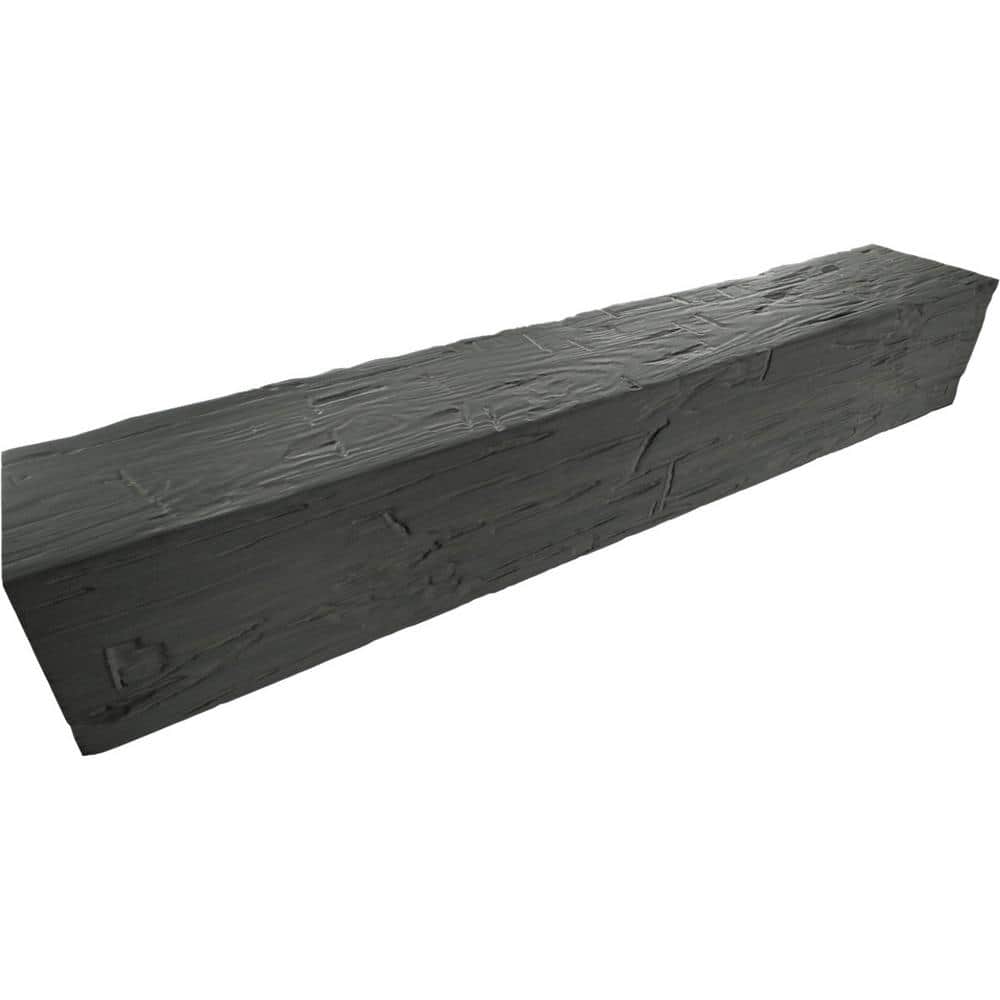 Slate Hand Hewn Faux Wood 8' Ceiling Beam
