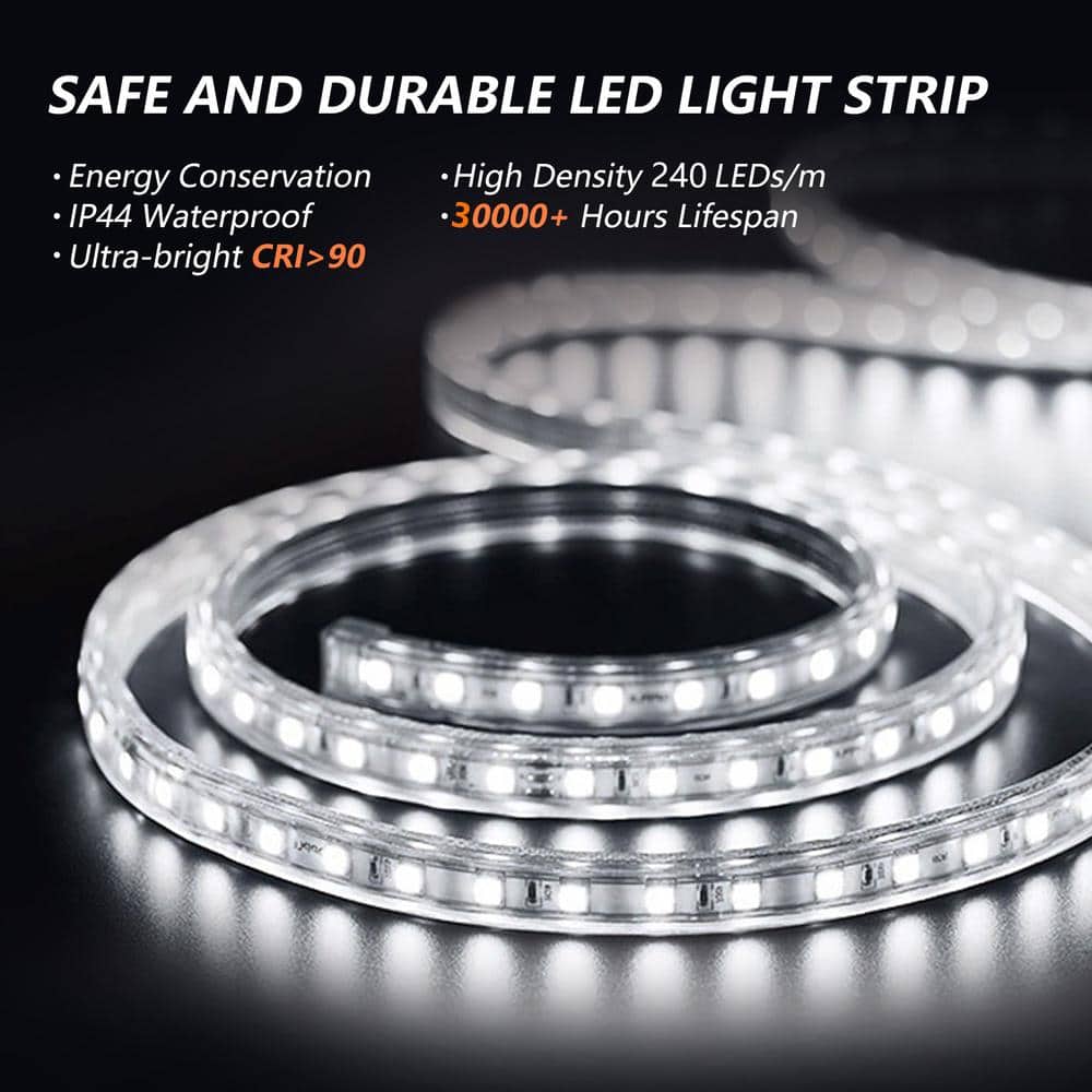 HOMLUX Rectangular Frameless LED Bathroom Vanity Mirror