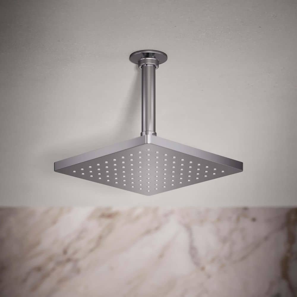 Honesty 8" Polished Chrome Square Rain Showerhead