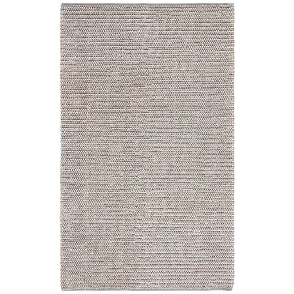 Natura 6 ft. x 9 ft. Gray/Ivory Striped Solid Marle Area Rug price history on PriceWatchPro