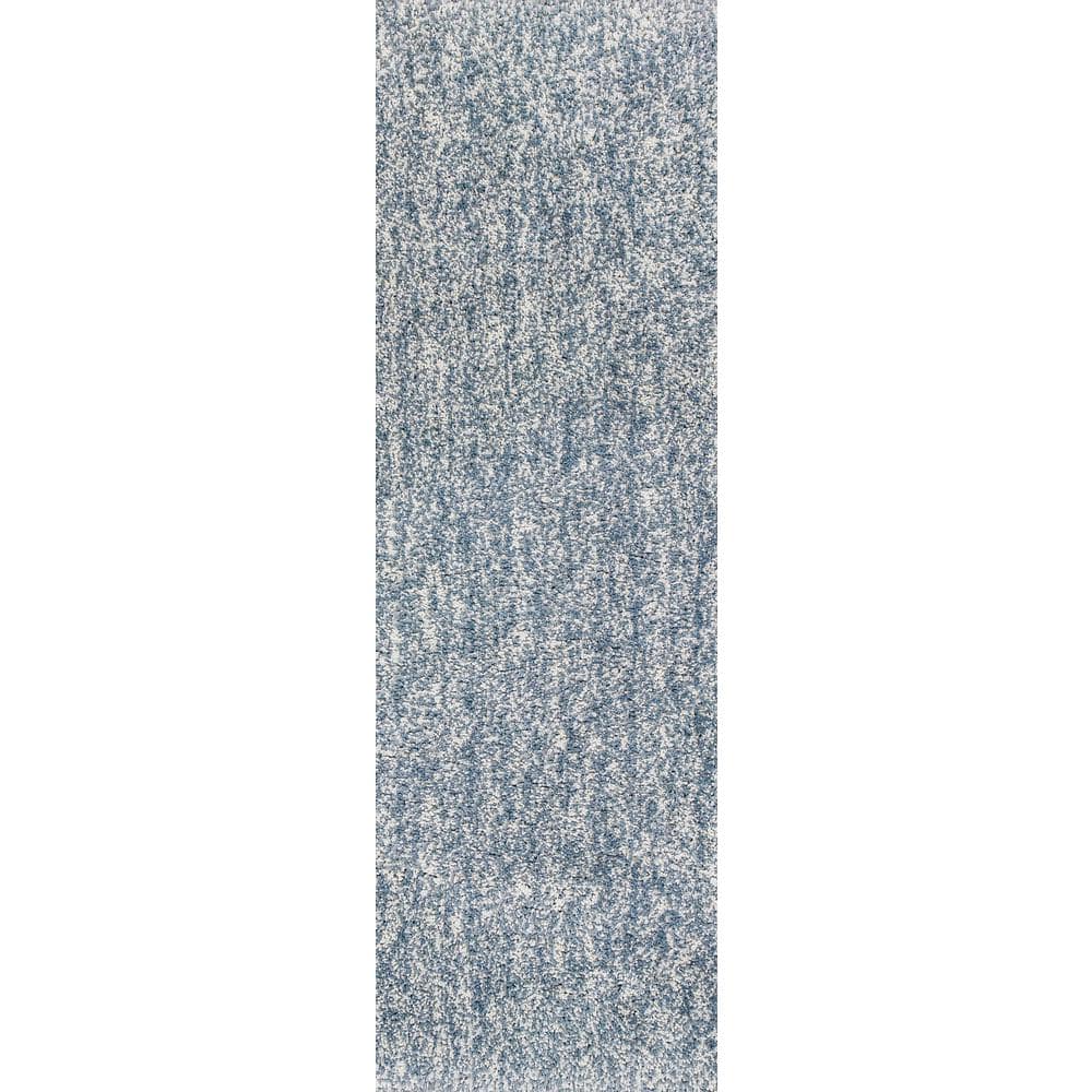 Charlton Home Herleston Brette Rectangle Nylon Non-Slip Bath Rug Size: Runner 1' 10 x 5', Color: Platinum Gray