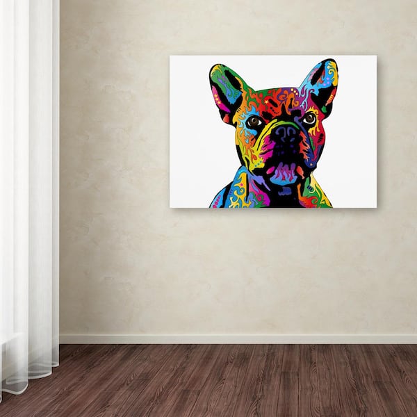 Colorful French Bulldog Easy Paint by Numbers Kit for Adults Free Shipping  From California, USA -  Australia