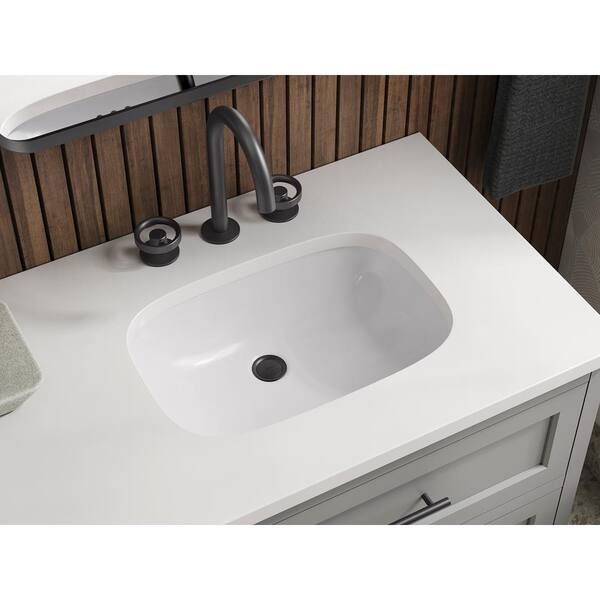KOHLER Quo 73in. Double Sink Freestanding White Bath Vanity with White Quartz Top Assembled