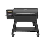 1200 Black Label Pellet Grill with WiFi Control in Black
