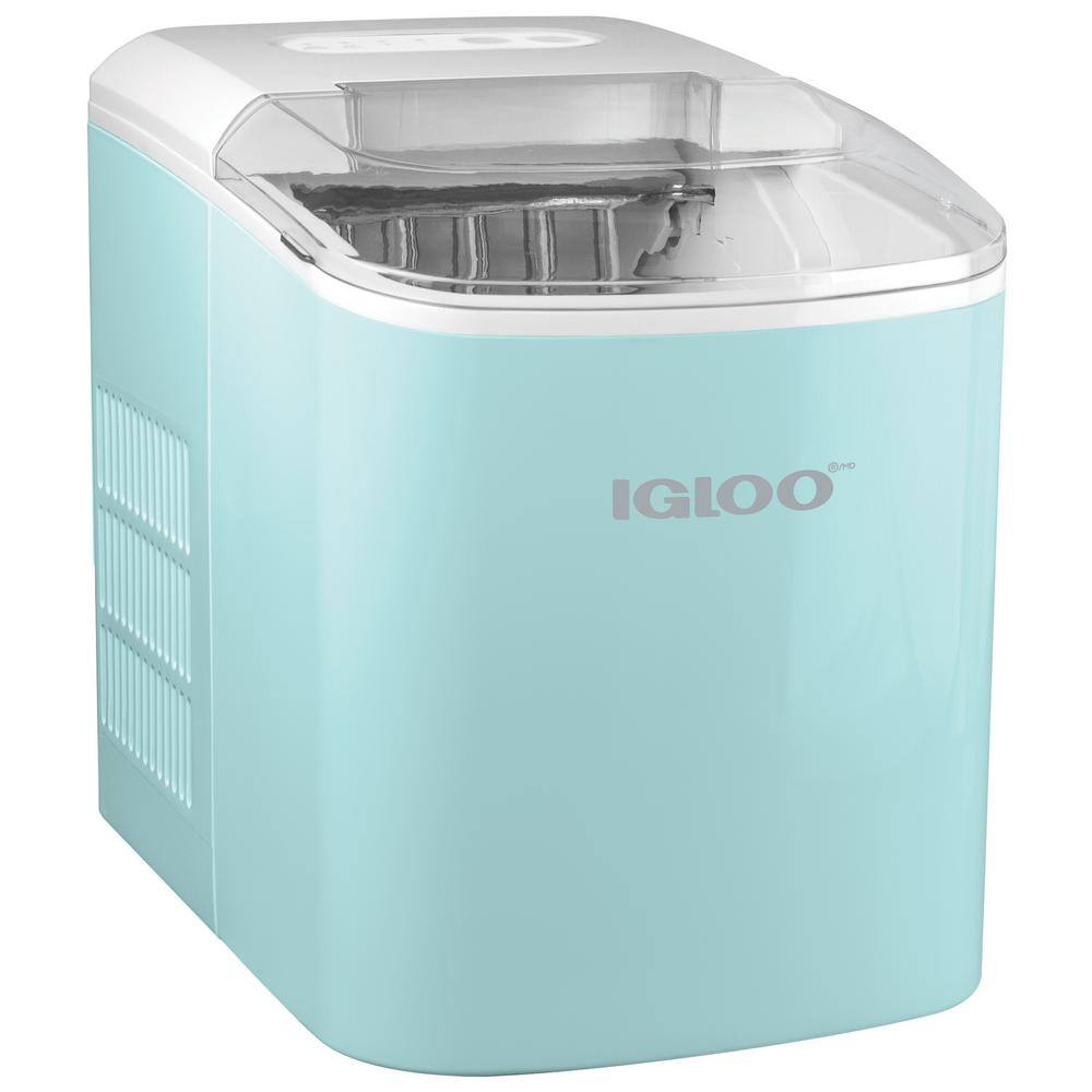 UPC 082677000088 product image for IGLOO 26 lb. Portable Ice Maker in Aqua, Blue | upcitemdb.com