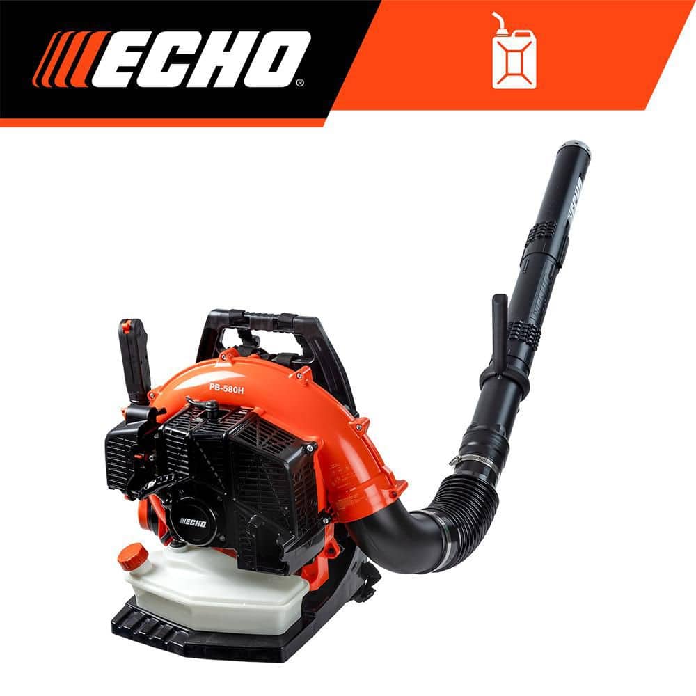 ECHO 216 MPH 517 CFM 58.2 cc Gas 2-Stroke Backpack Leaf Blower