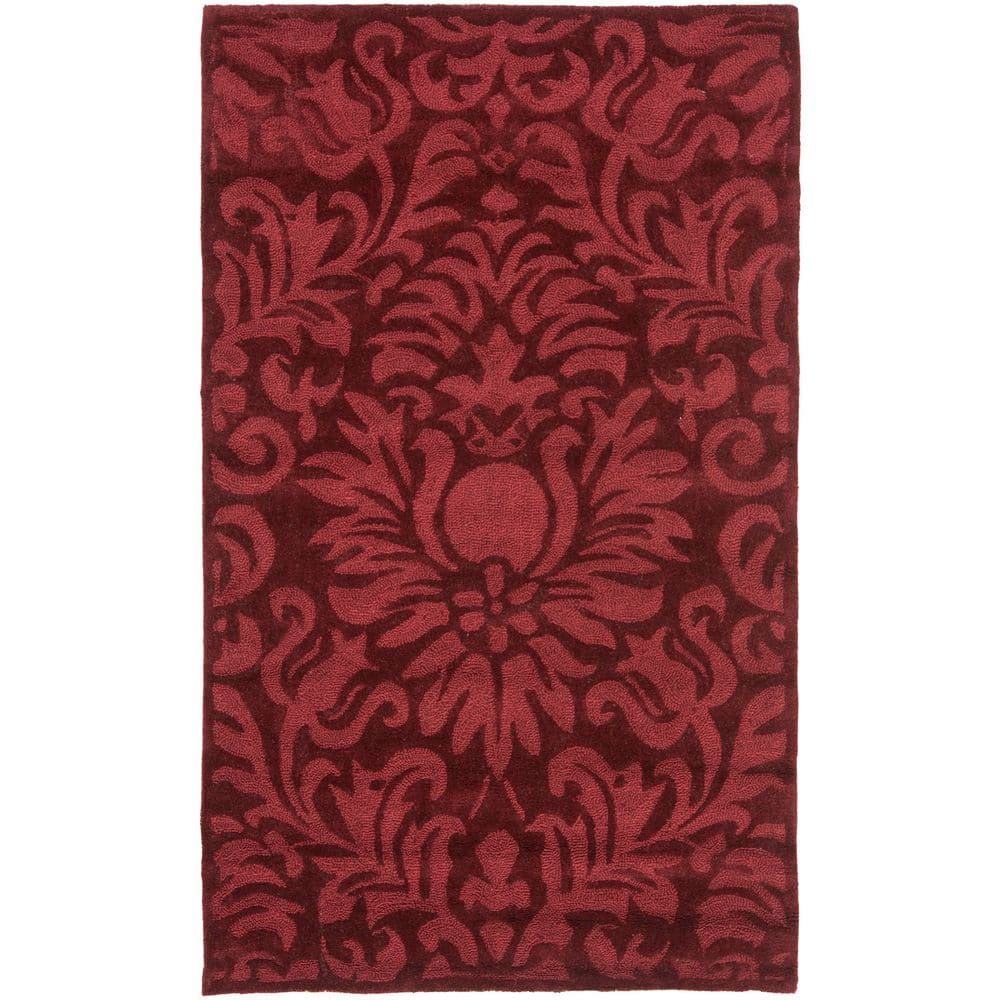 Total Performance 3 ft. x 5 ft. Marine Floral Ornate Area Rug price history on PriceWatchPro