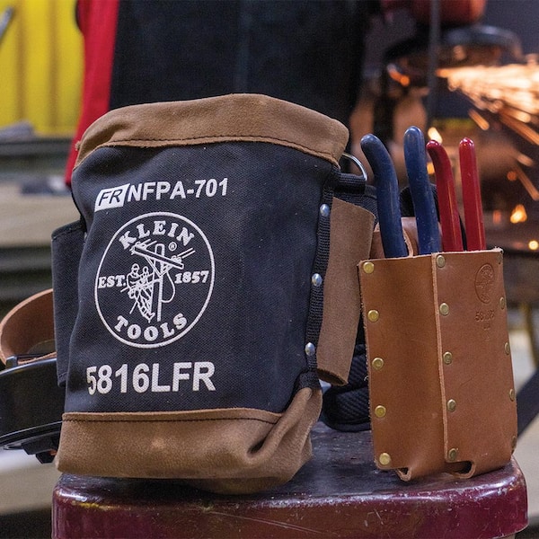 Klein Tools Rodbuster Toolbelt Set, Large 5800HPBL The Home Depot