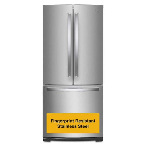 20 cu. ft. French Door Refrigerator in Fingerprint Resistant Stainless Steel