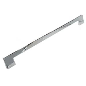 11-3/8 in. Center-to-Center Thin Rail Polished Chrome Cabinet Handle Bar Pull (10-Pack)