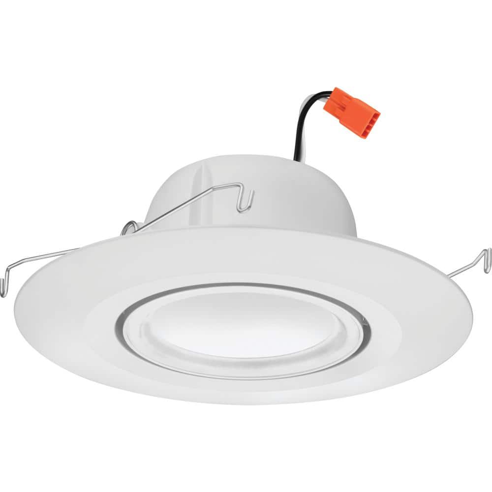Adjustable White Aluminum LED Recessed Lighting Kit