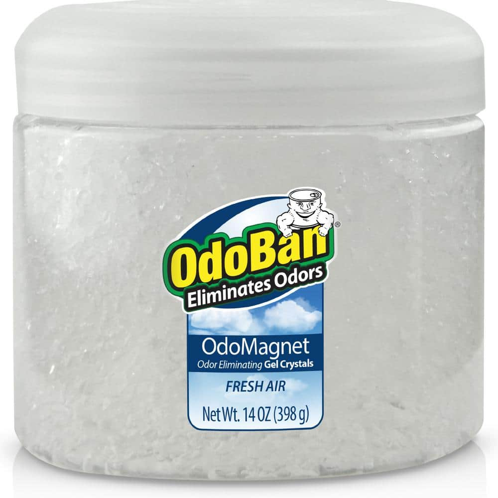 OdoBan 14 oz. OdoMagnet Odor Removing Gel Crystals, Odor Absorber and Air  Freshener with Odor Eliminating Gel, Fresh Air Scent 9746Y61-14Z - The Home  Depot