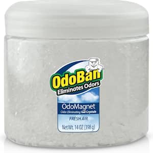 14 oz. OdoMagnet Odor Removing Gel Crystals, Odor Absorber and Air Freshener with Odor Eliminating Gel, Fresh Air Scent