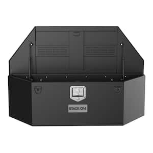 46 in. Matte Black, Steel, A-Frame Trailer Tongue Box, Truck Tool Box