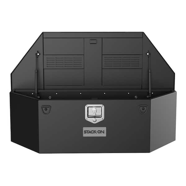 46 in. Matte Black, Steel, A-Frame Trailer Tongue Box, Truck Tool Box