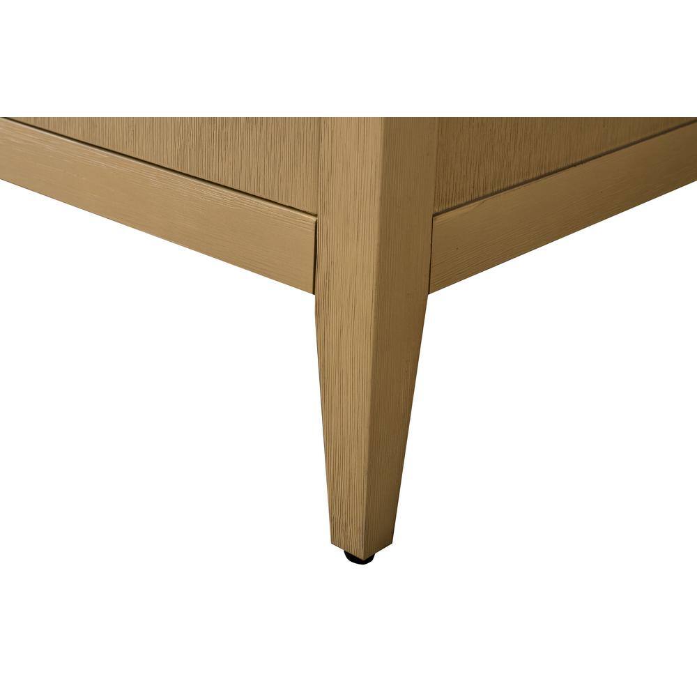 Natural Oak 30" Single Bathroom Vanity with Ceramic Top