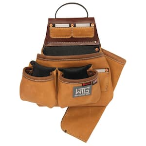 Leather Super Roofer Right Pouch Leather Brown
