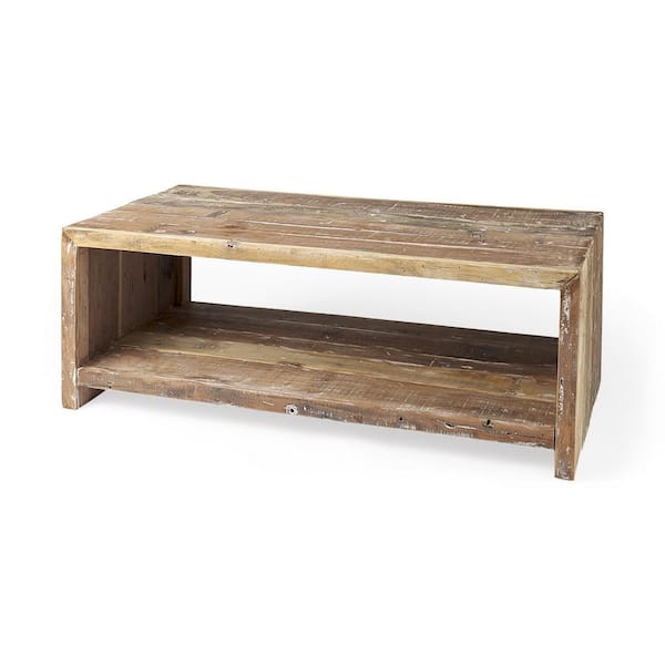 HomeRoots Mariana 24 in. Rectangle Manufactured Wood Coffee Table