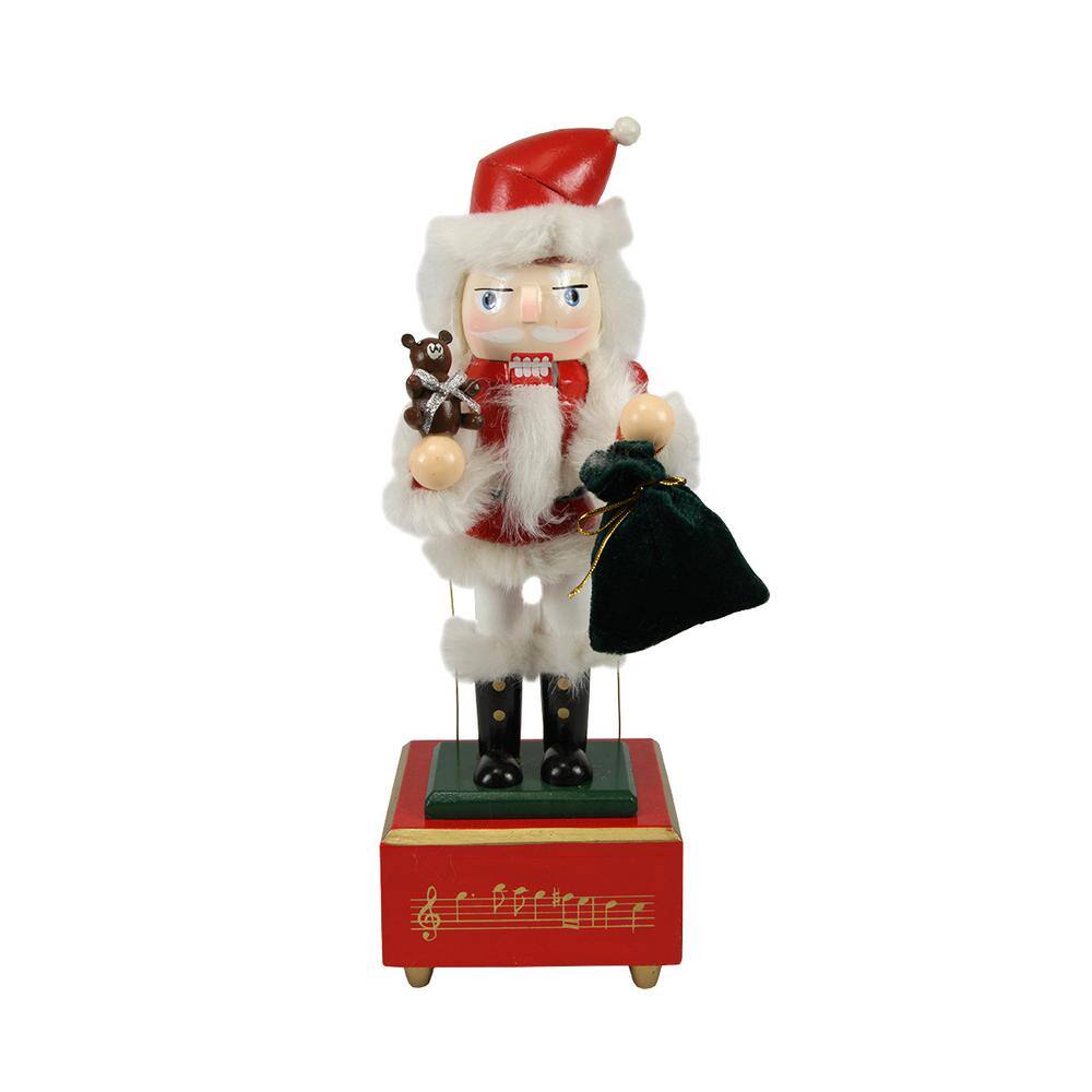 Details about   Musical Christmas Wooden Royal King Nutcracker 12 inch 