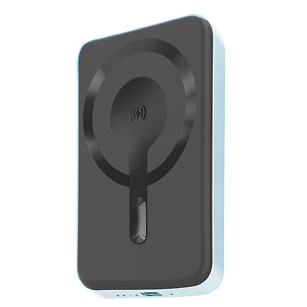 Power Bank-5000mah Magsafe-Slim Metal, Coral Blue