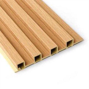 Ekena Millwork 94-in H x-3/8-in T Adjustable Wood Slat Wall Panel Kit  w/1-in W Slats, Cherry (contains 42 Slats) SWW84X94X0375CH - The Home Depot