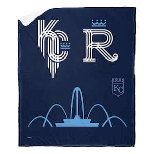 MLB City Connect Royals Silk Touch Sherpa Multicolor Throw