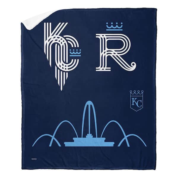 THE NORTHWEST GROUP MLB City Connect Royals Silk Touch Sherpa Multicolor Throw