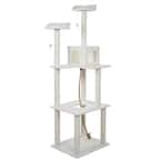 Petmaker 6 ft. Sleep and Play Cat Tree M320361 The Home Depot