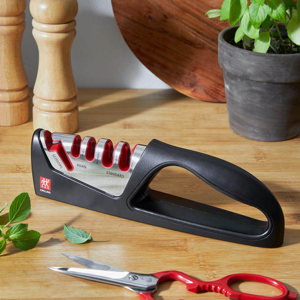 ZWILLING J.A. Henckels Knife Sharpener Black