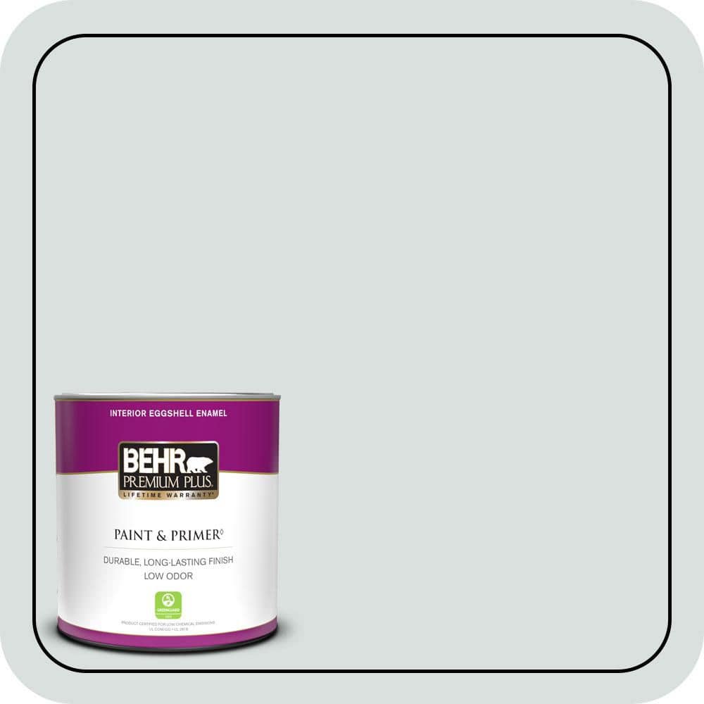 1 qt. #MQ3-50 River Veil Eggshell Enamel Low Odor Interior Paint & Primer price history on PriceWatchPro