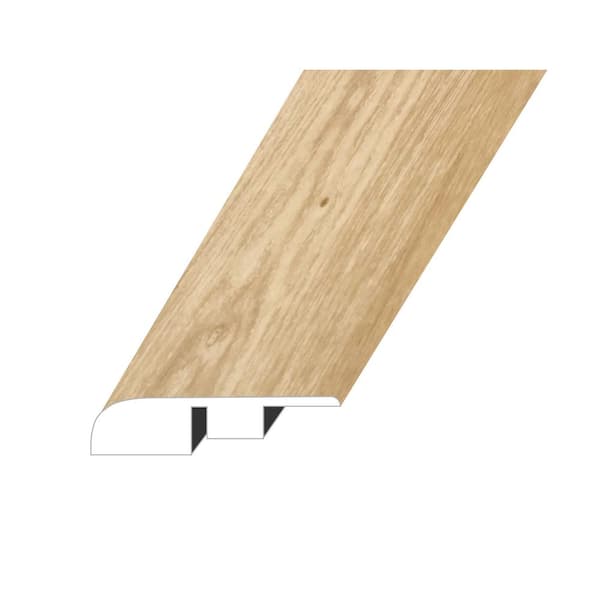null Paragon Renegade Tan 0.6 in. Thick x 1.4 in. W x 94.5 in. L SPC Vinyl End Cap Molding