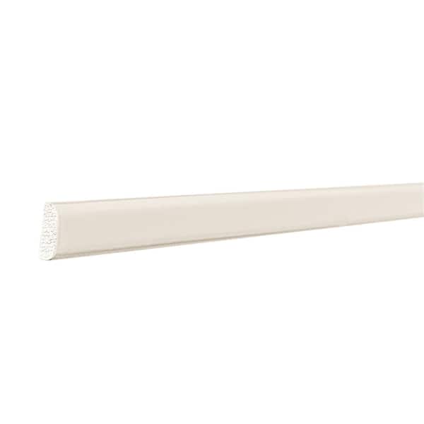 LIFEART CABINETRY Oxford Series 96 in. W x 0.25 in. D x 0.75 in. H Batten Molding in Cabinet Filler Creamy White