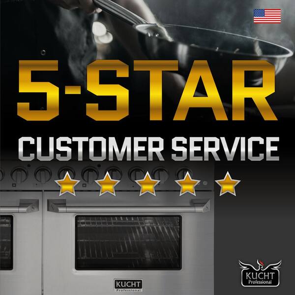 Kucht 30 in. 4.2 cu. ft. Dual Fuel Range with Gas Stove and Kucht 30 in. 4.2 cu. ft. Dual Fuel Range with Gas Stove and