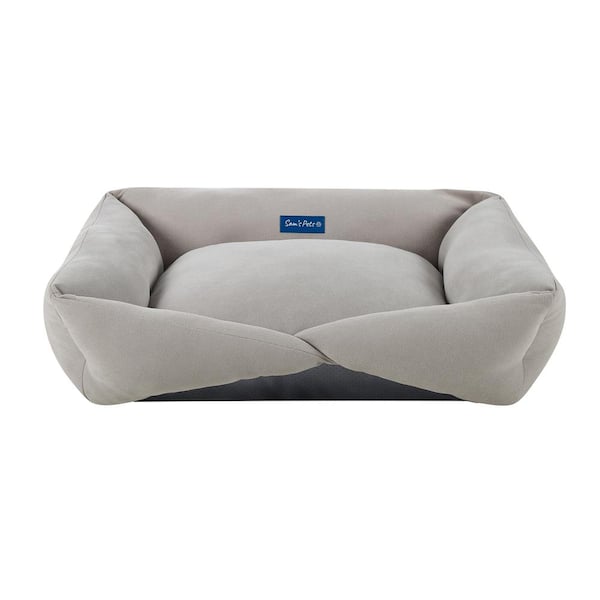 Sam's Pets Ellie Medium Gray Dog Bed