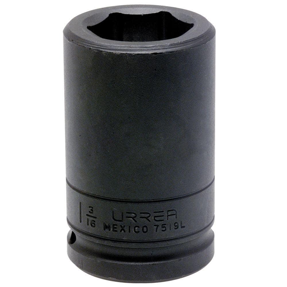 3/4 in. Drive Deep 6 Point 1-3/16 in. Impact Socket -  URREA, 7519L